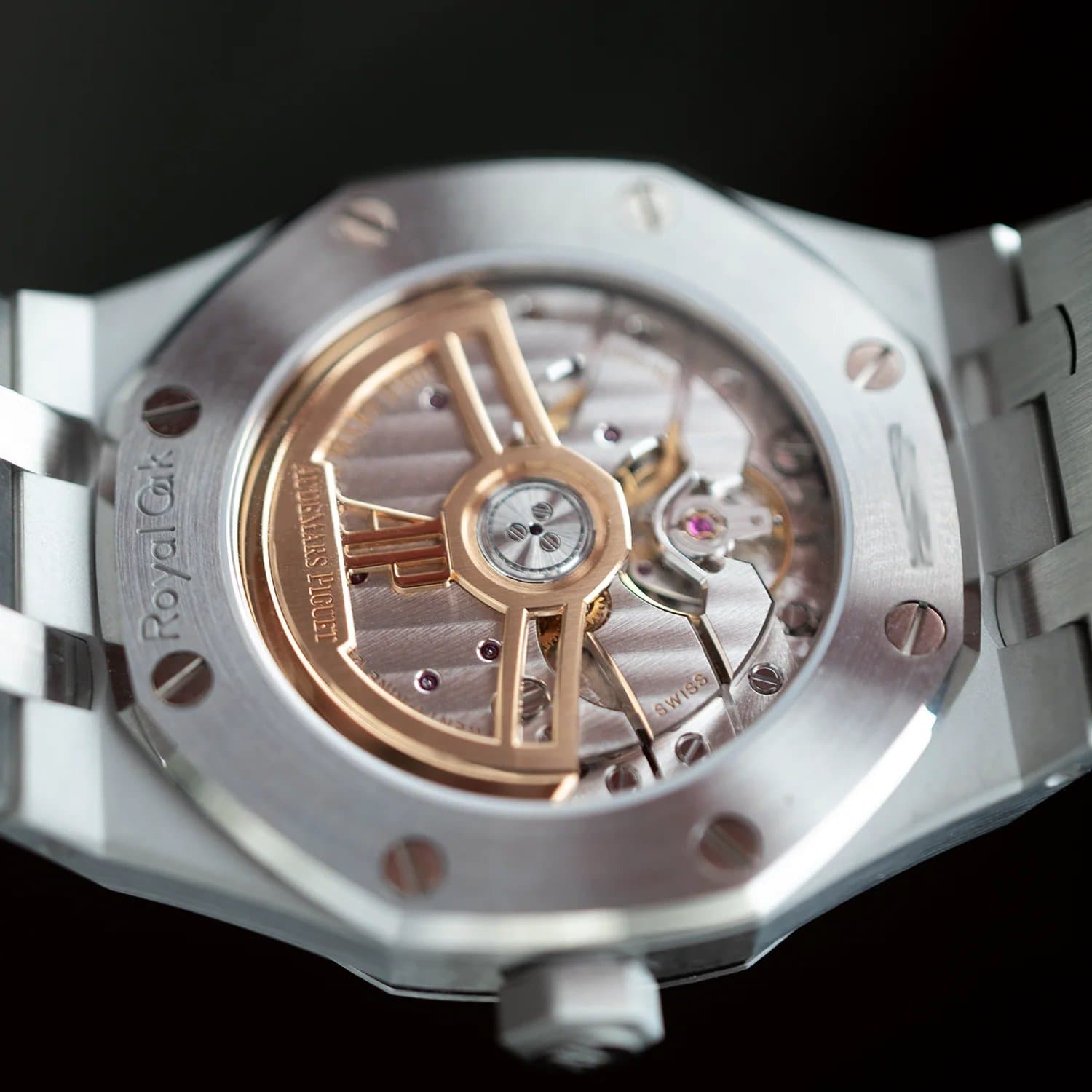 Royal Oak 37mm Blue Dial Diamond Bezel